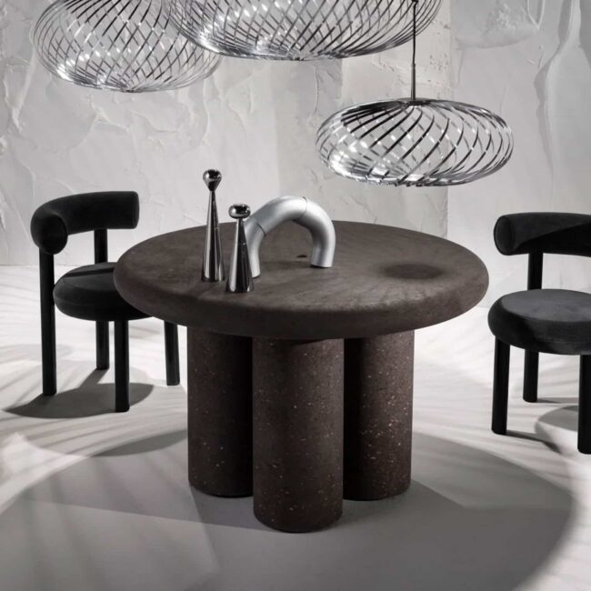 Cork Round Table - Medium – Image 3